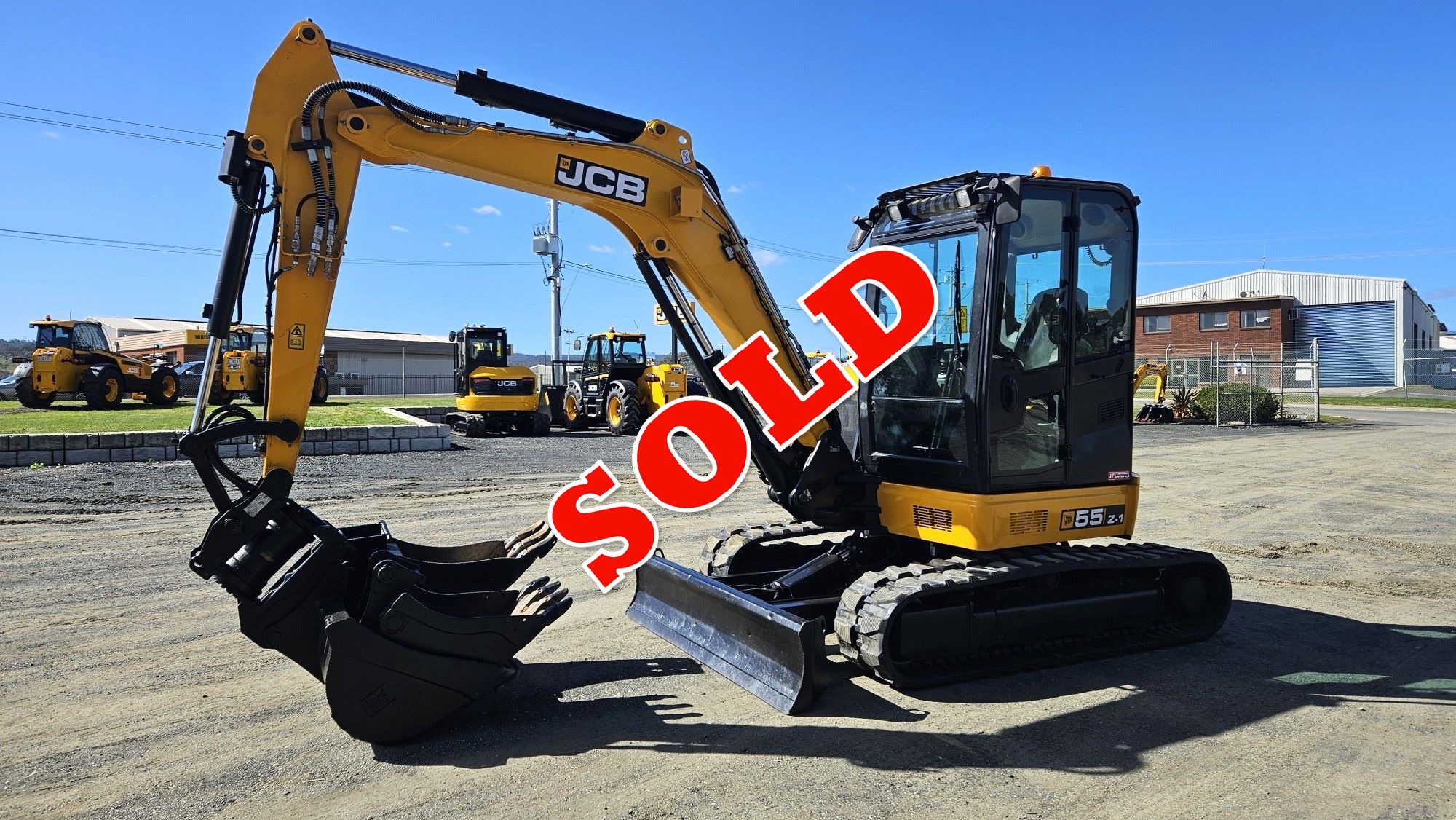 2022 JCB 55Z excavator